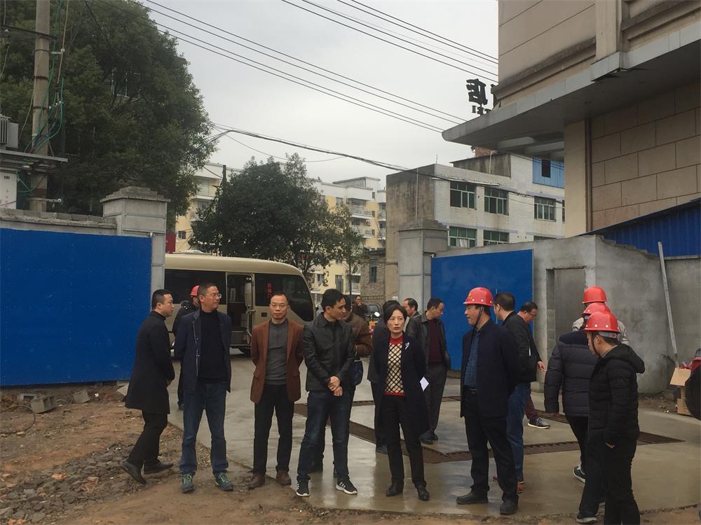 2018年3月2日縣委書記黃美萍等領(lǐng)導(dǎo)到我司松溪縣工農(nóng)路安置房綜合體建設(shè)項目工地現(xiàn)場進(jìn)行調(diào)研工作